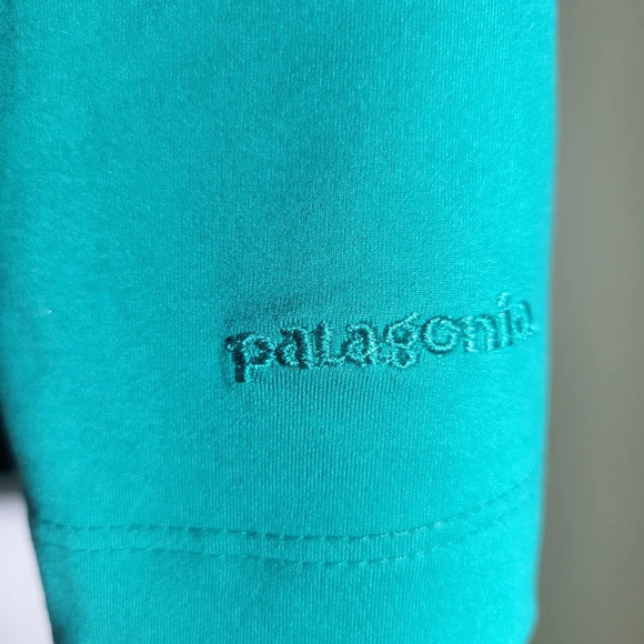 ❤️ 3 for $35 patagonia blue green sleeveless tank  top stretch size large - Picture 3 of 5